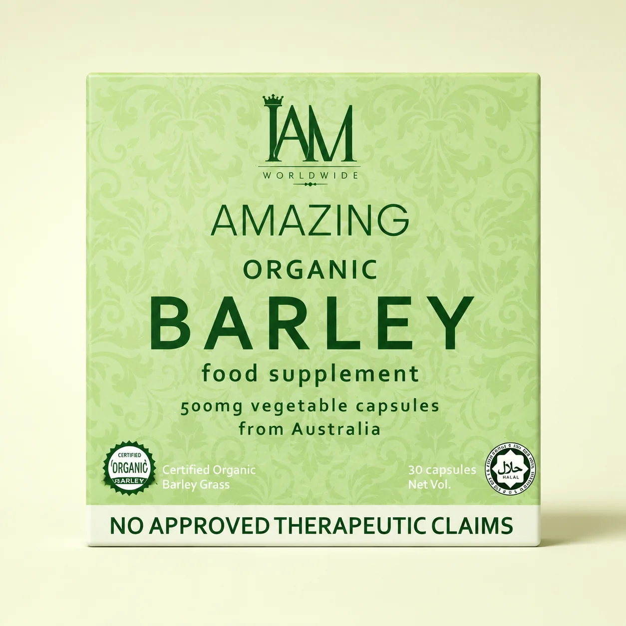 IAM AMAZING ORGANIC BARLEY FOOD SUPPLEMENT IN DUBAI